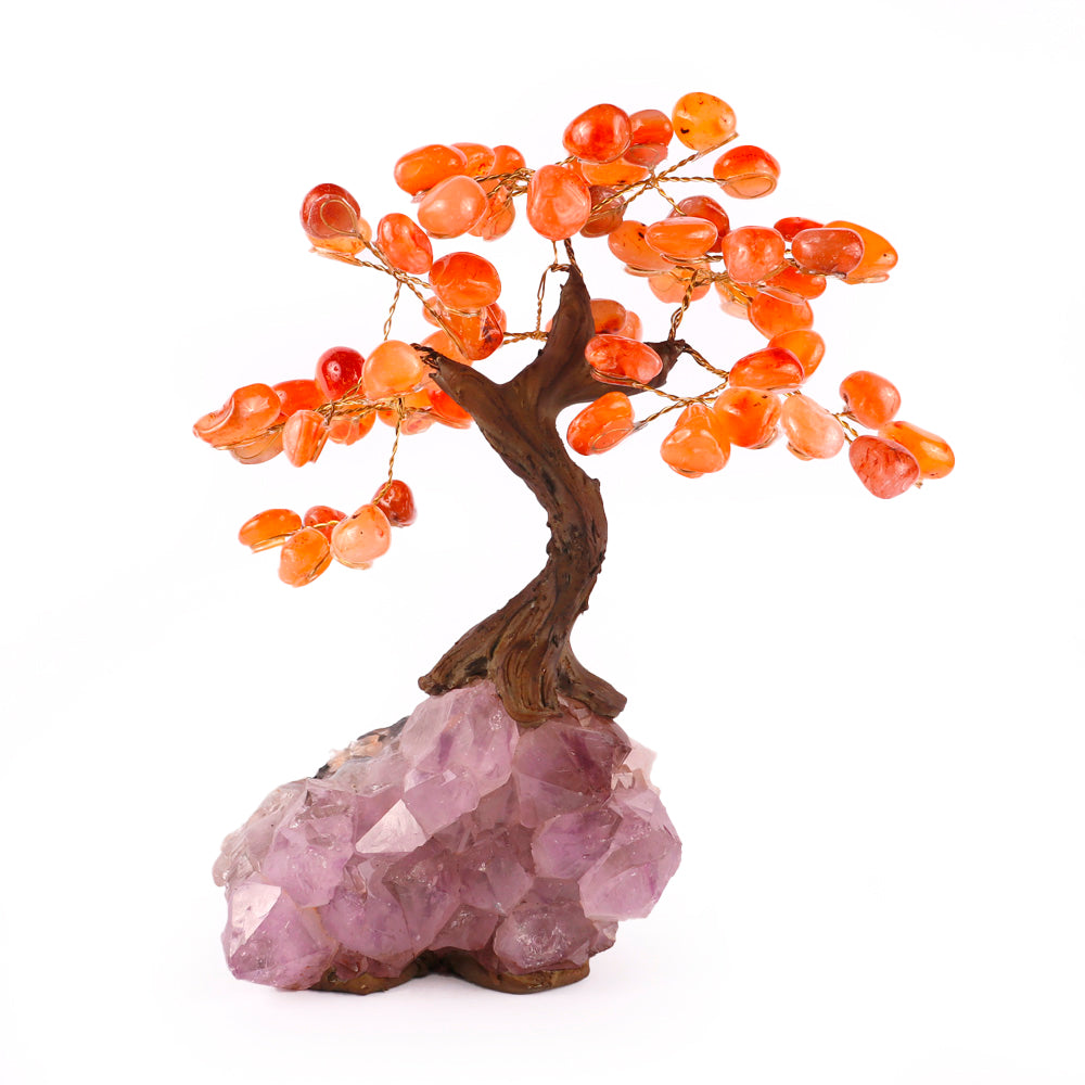 Árvore de Pedra Natural Cornalina - Nº2 - 15cm
