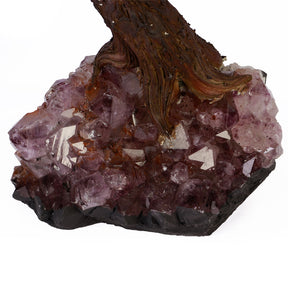 Árvore de Pedra Natural Ametista - Nº4 - 30cm