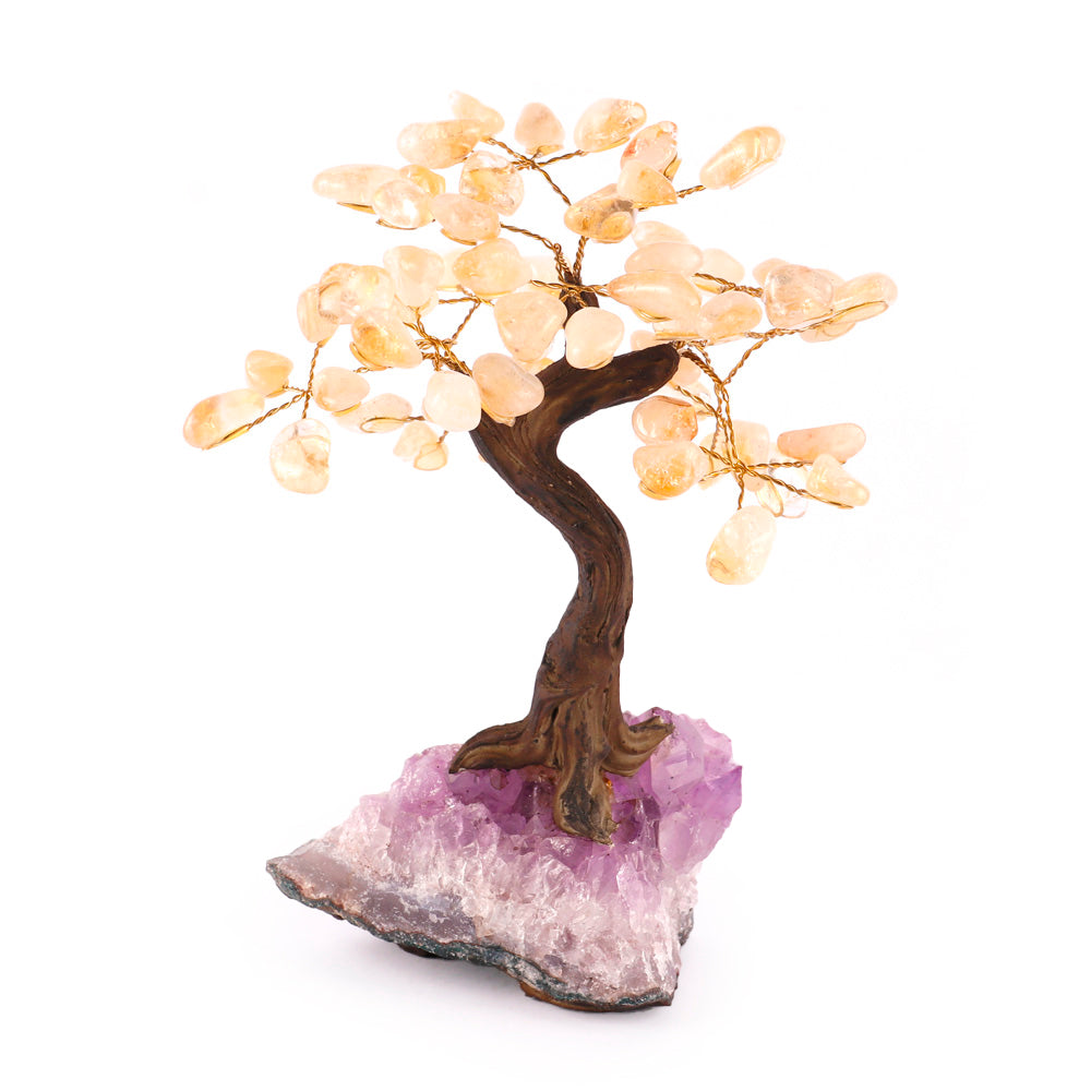 Árvore de Pedra Natural Citrino - Nº2 - 15cm
