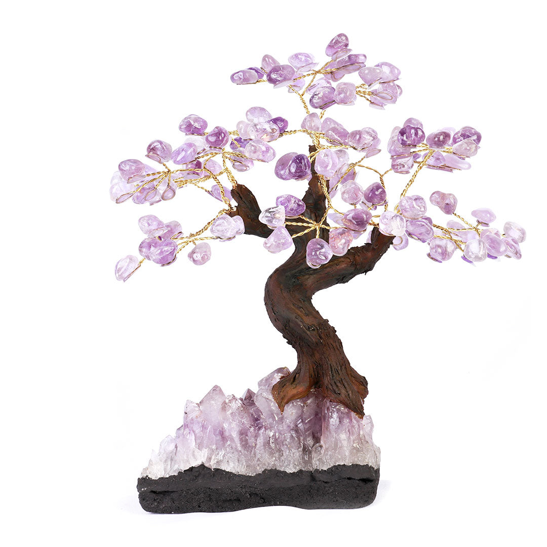 Árvore de Pedra Natural Ametista - Nº3 - 20cm