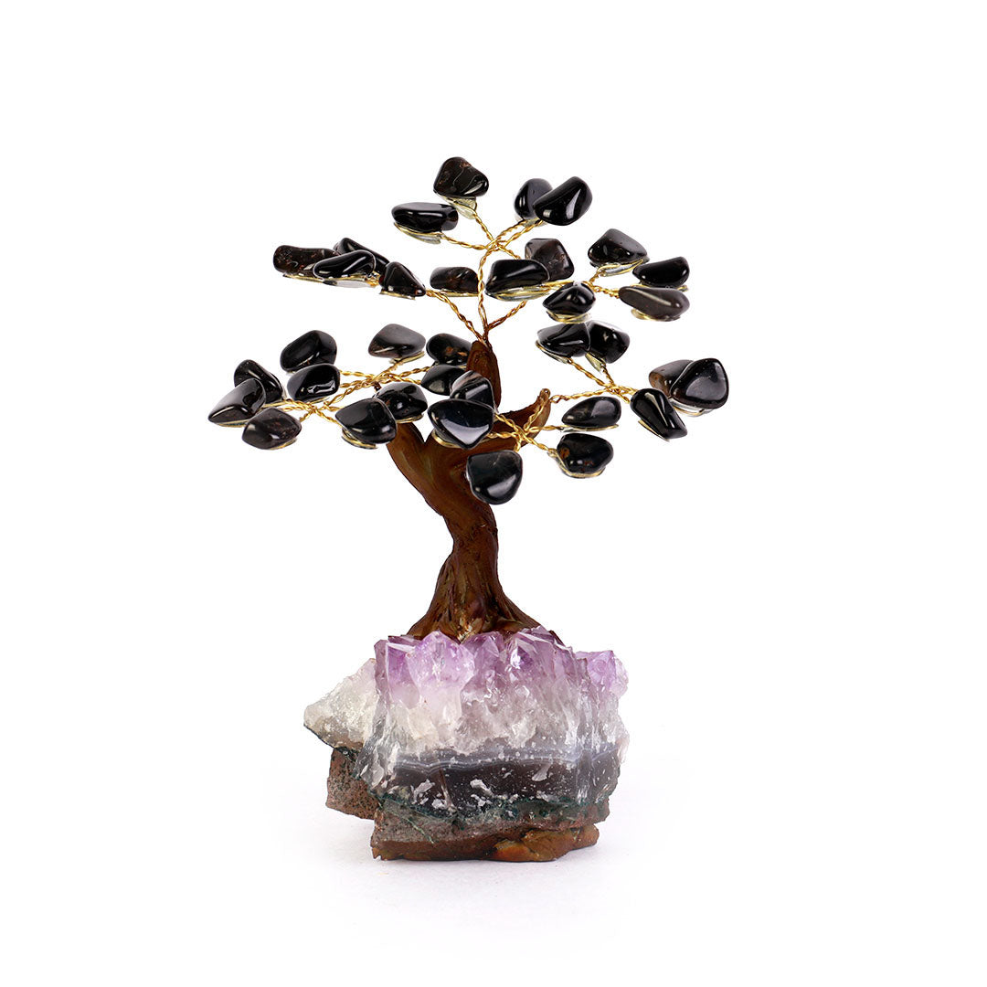 Árvore de Pedra Natural de Ônix - Nº1 - 10cm