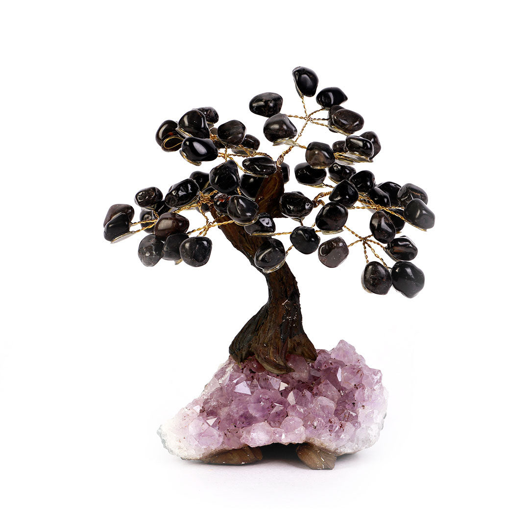 Árvore de Pedra Natural Ônix - Nº2 - 15cm